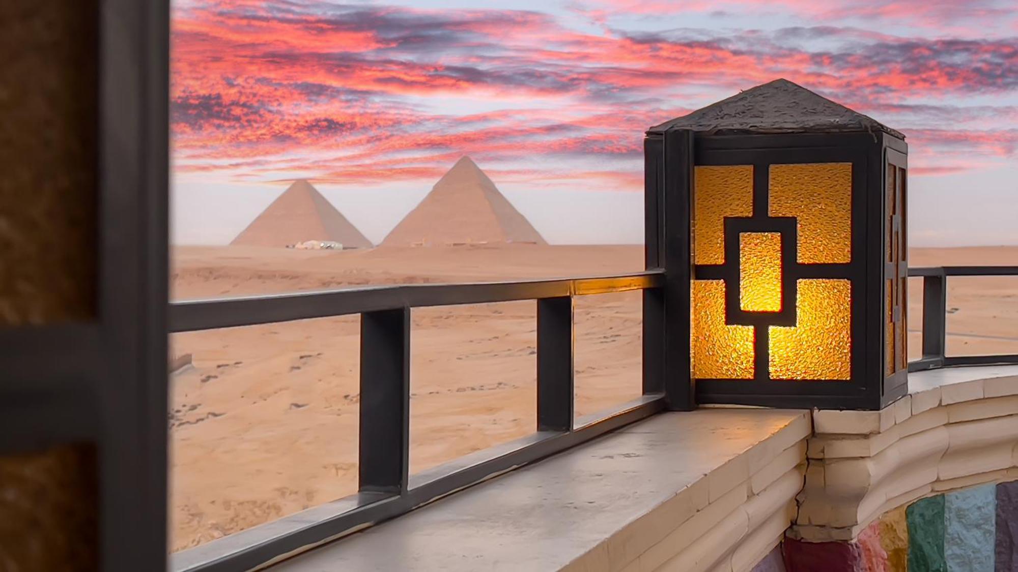 Atlantis Pyramids Inn New ギーザ エクステリア 写真